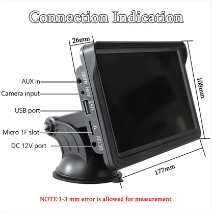 Alpha CarPlay™ 7-Inch Wireless  Display