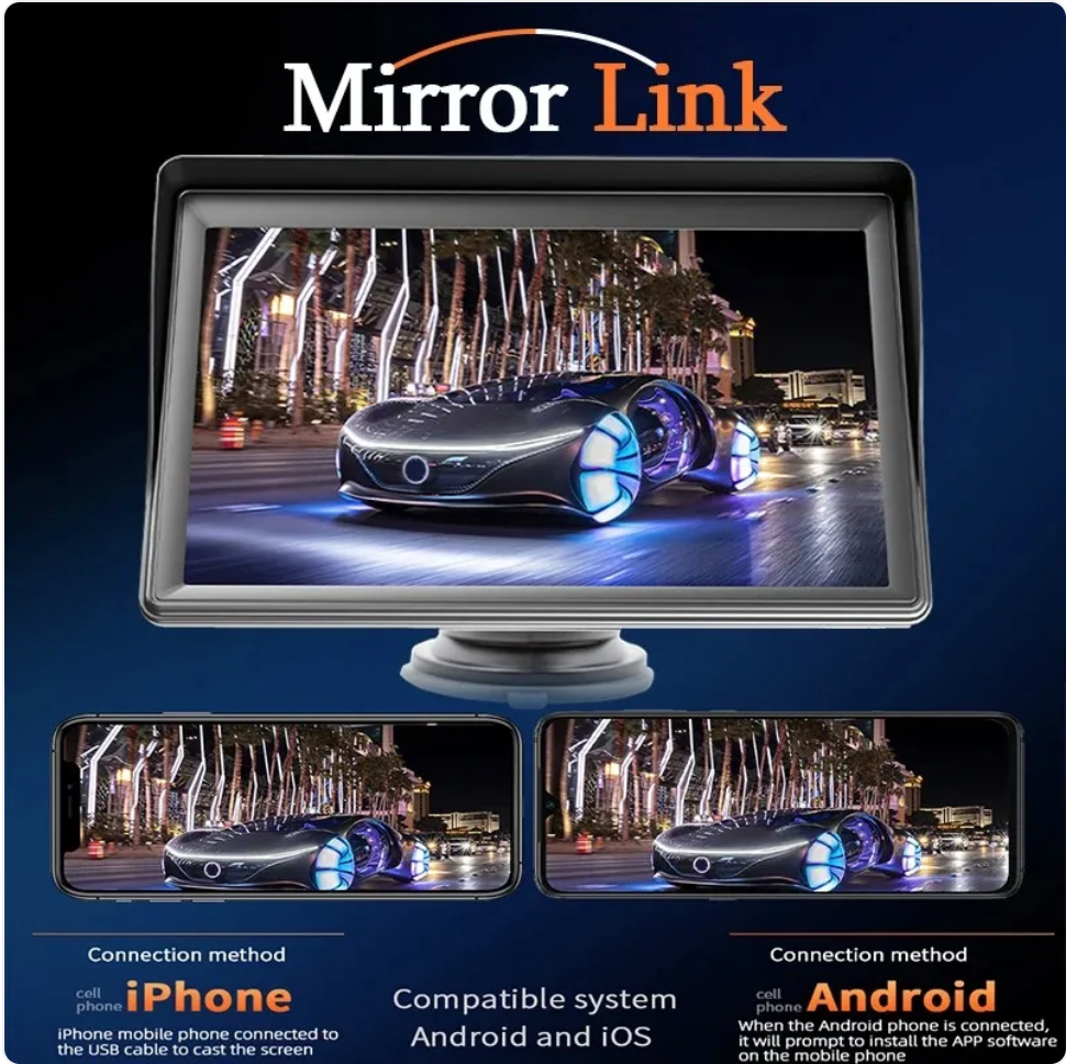 Alpha CarPlay™ 7-Inch Wireless  Display