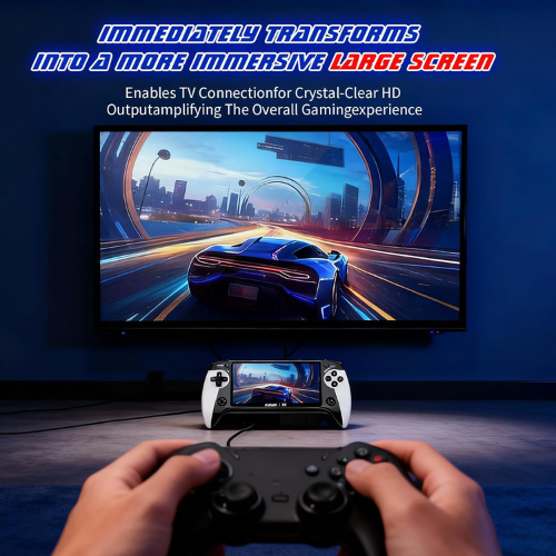 Alpha™ RetroPlay Console – 5.5” HD Offline 1000 games gift