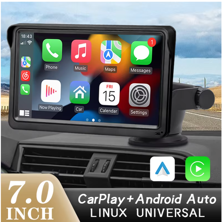 Alpha CarPlay™ 7-Inch Wireless  Display
