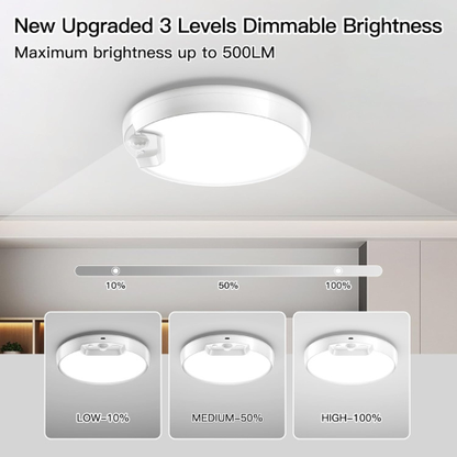 AlphaGlow™  Motion Sensor LED Cieling Light