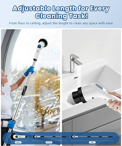 AlphaJet™ Pro Spin Scrubber-IPX7Deep Cleaning System