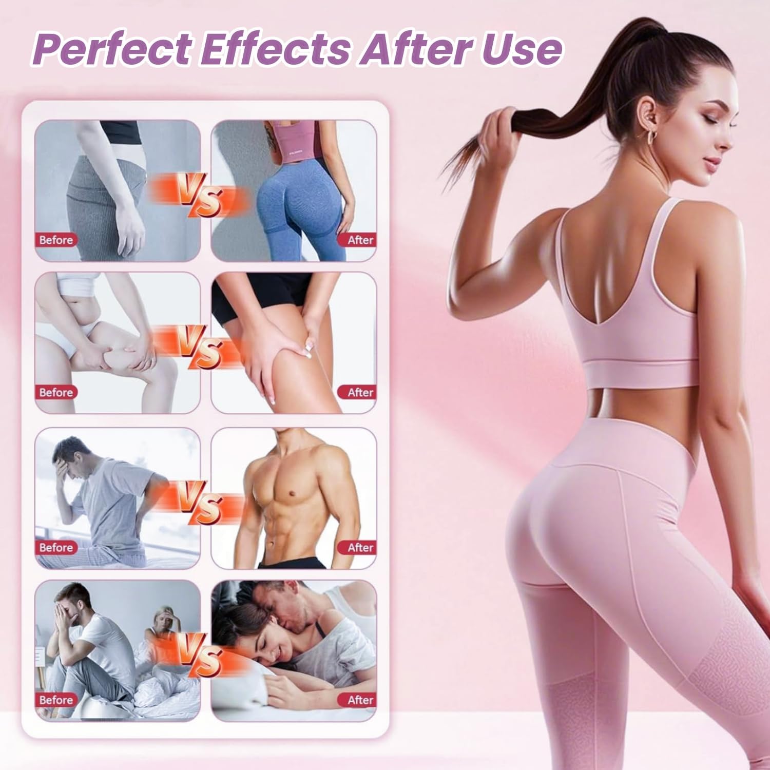 Thigh Trainer - 3-Level Adjustable Resistance - Alpha Mart Hub