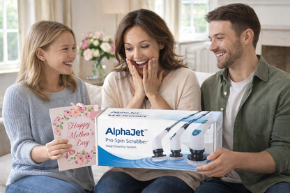 AlphaJet™ Pro Spin Scrubber-IPX7Deep Cleaning System
